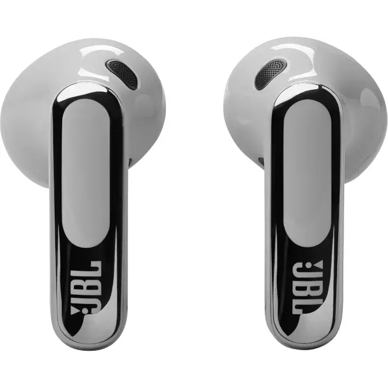 JBL Live Flex 3 Ausinės Belaidės Į ausis Skambučiai/Muzika/Sportas/Kasdieniniam naudojimui Sidabrinės