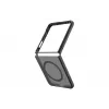 Flip dėklas Samsung Galaxy Z Flip7 — Samsung Spigen Capella Pro, skaidrus, PC+TPU, 6,9 colio ekranui