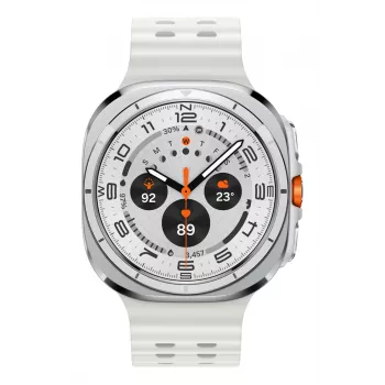 Samsung Galaxy Watch Ultra 3,81 cm (1,5 colio) AMOLED 47 mm Skaitmeninis 480 x 480 pikselių Liečiamas ekranas 4G Baltas Wi-Fi GPS (palydovas)
