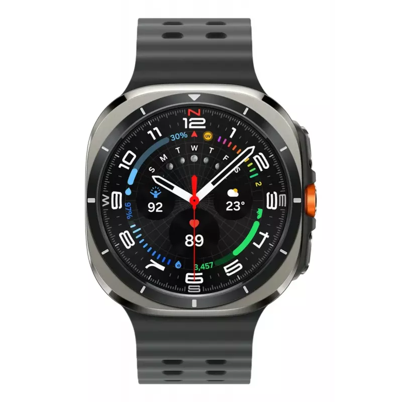 Samsung Galaxy Watch Ultra 3,81 cm (1,5 colio) AMOLED 47 mm Skaitmeninis 480 x 480 pikselių Liečiamas ekranas 4G Sidabrinis Wi-Fi GPS (palydovas)