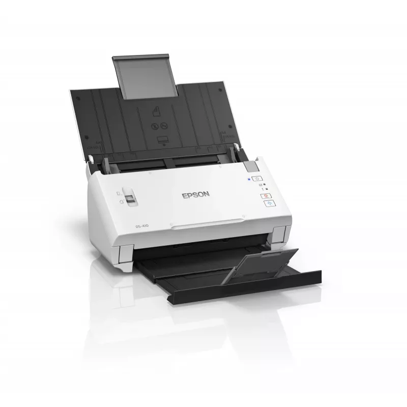 Epson WorkForce DS-410 lakštinis skaitytuvas 600 x 600 DPI A4 juoda, balta
