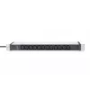 DIGITUS 1U aliuminio SKL stovui montuojamas 12x C13 16A 230VAC 50/60Hz apsauginis kištukas