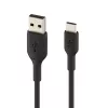 BELKIN USB-A į USB-C kabelis 2 m juodas