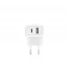 BELKIN Boostcharge 42w-30w USB-c+12w dvigubas sieninis įkroviklis, baltas