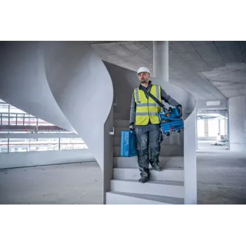 „Bosch GAS 18V-12 MC Professional“ 12 l cilindrinis siurblys sausam ir šlapiam valymui, komplektas