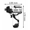 Bosch 0 601 9E0 005 smūginis veržliasukis 1/4 colio 3100 aps./min. 110 N⋅m Juoda, Mėlyna 12 V