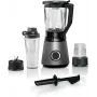 Bosch Serie 4 MMB6177S blenderis 1,5 L Stalo blenderis 1200 W Juoda, Sidabrinė
