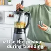 Bosch Serie 4 MMB6177S blenderis 1,5 L Stalo blenderis 1200 W Juoda, Sidabrinė
