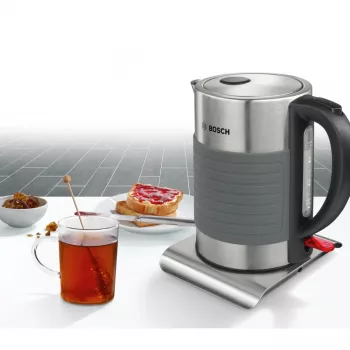 Bosch TWK7S05 elektrinis virdulys 1,7 L 2200 W juoda, pilka