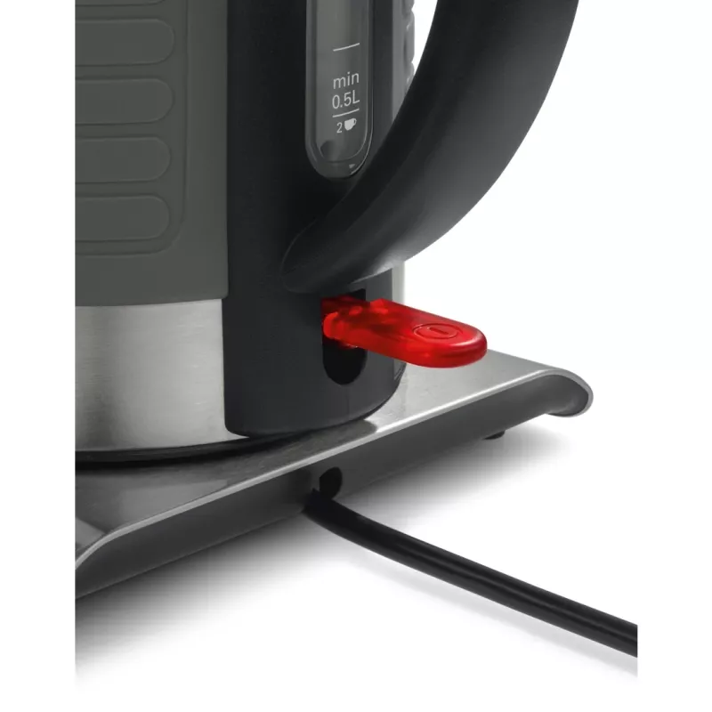 Bosch TWK7S05 elektrinis virdulys 1,7 L 2200 W juoda, pilka