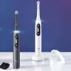 Oral-B iO elektrinis dantų šepetėlis Suaugusiesiems Rotacinis dantų šepetėlis Juoda