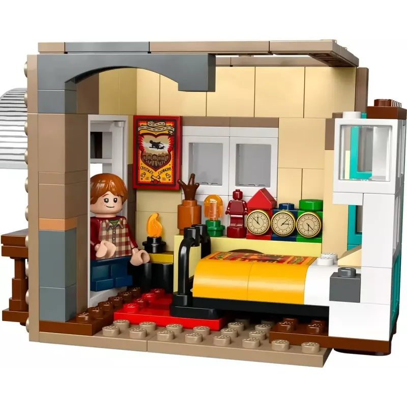 LEGO Harry Potter The Burrow Collectors Edition 76437 statybos rinkinys, 2405 dalys, 10 minifigūrėlių, 460×250×230 mm