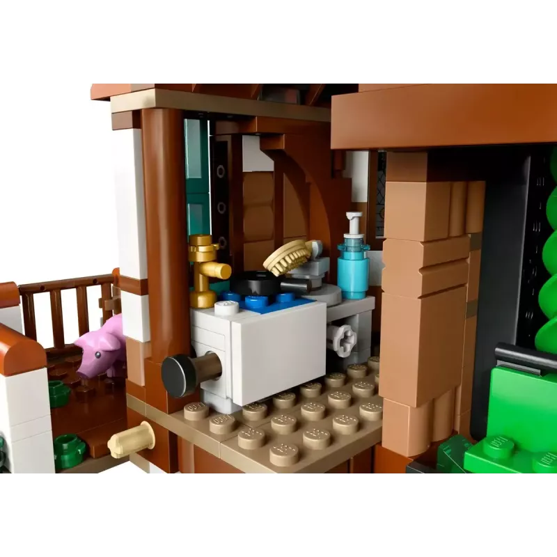 LEGO Harry Potter The Burrow Collectors Edition 76437 statybos rinkinys, 2405 dalys, 10 minifigūrėlių, 460×250×230 mm