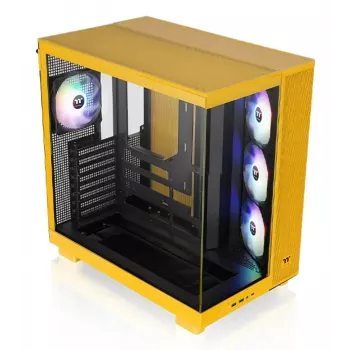 PC korpusas Thermaltake View 380 XL TG ARGB Midi Tower geltonas