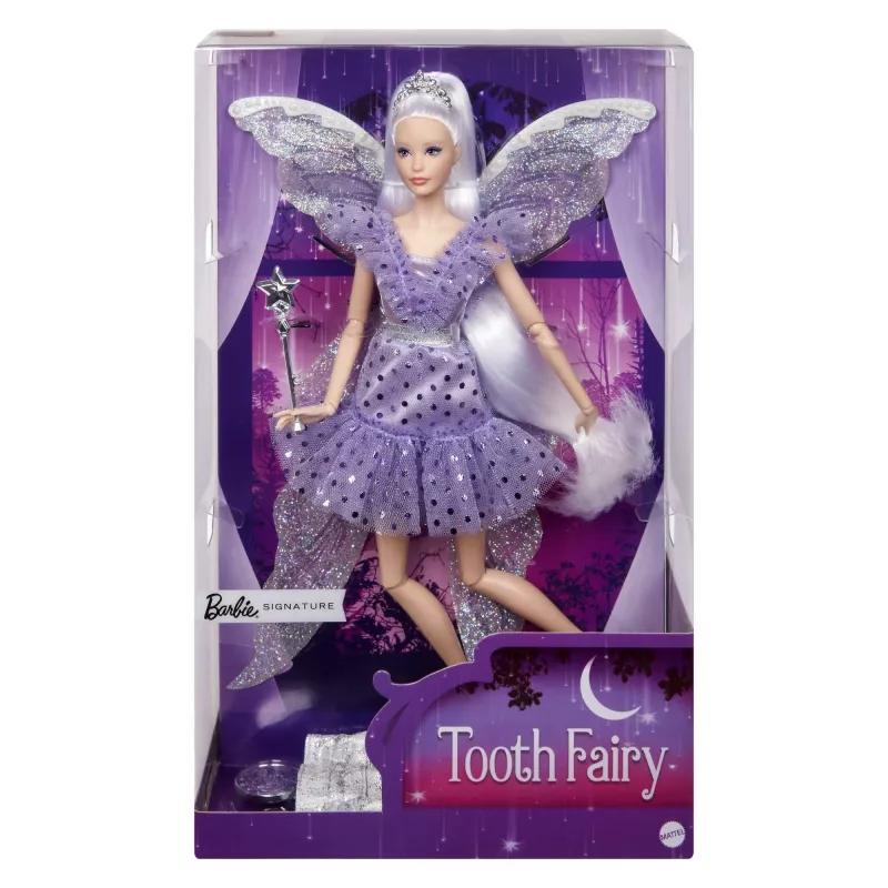 Barbie Signature Dantukų fėjos lėlė, 6 m., 330 mm