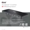 CLUB3D Thunderbolt™ 4 sertifikuota 12-in-1 prijungimo stotelė