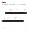 CLUB3D Thunderbolt™ 4 sertifikuota 12-in-1 prijungimo stotelė