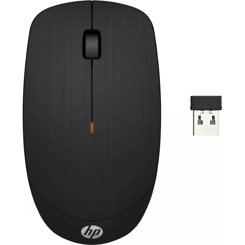 HP Wireless Mouse X200, ambidekstrinė, optinė, RF belaidė, 1600 DPI, juoda