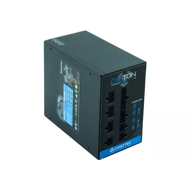 Chieftec BDF-850C maitinimo blokas 850 W 20+4 kontaktų ATX PS/2 juodas