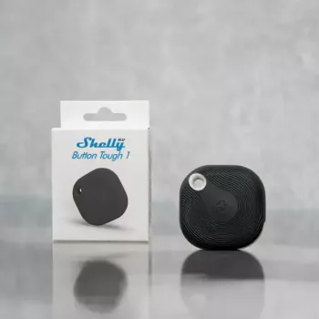Išmanusis mygtukas Shelly BLU Button Tough 1 Juoda Plastikas 3V CR2032