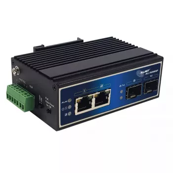Nevaldomas jungiklis ALLNET ALL-SGI8004P Gigabit Ethernet PoE 2 prievadai