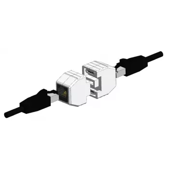 ALLNET ALL-RJ45-MAGNET sąsajos plokštės / adapteris RJ-45 Balta 90W