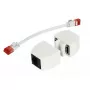 ALLNET ALL-RJ45-MAGNET sąsajos plokštės / adapteris RJ-45 Balta 90W