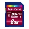 „Flash Memory Transcend“ 8 GB SDHC Class 10 UHS-I 600x TS8GSDHC10U1