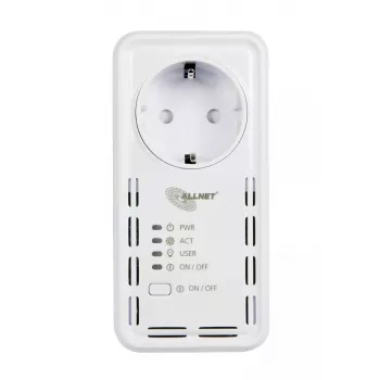 Išmanusis kištukas ALLNET ALL3073V2WLAN Baltas