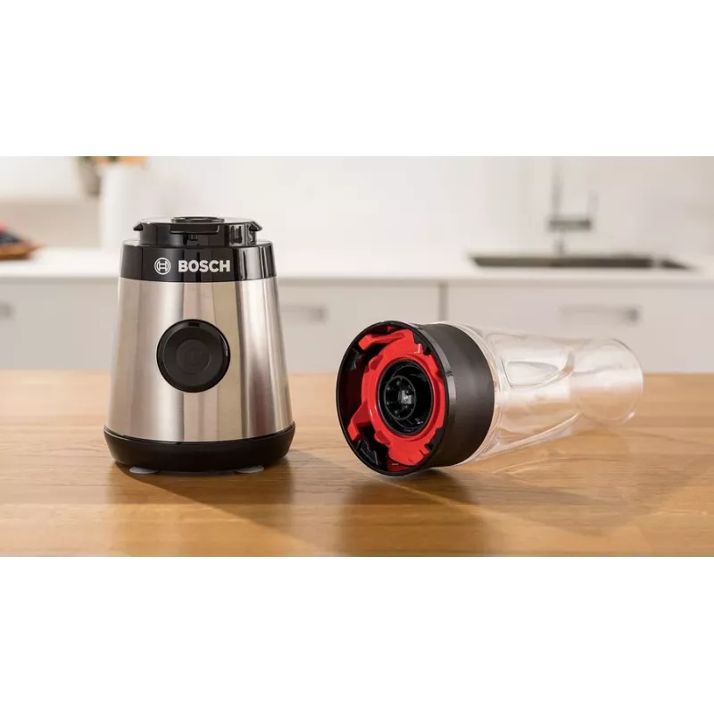 Bosch VitaPower MMB2111M plaktuvas 0,6 L Stacionarinis plaktuvas 450 W Nerūdijantis plienas