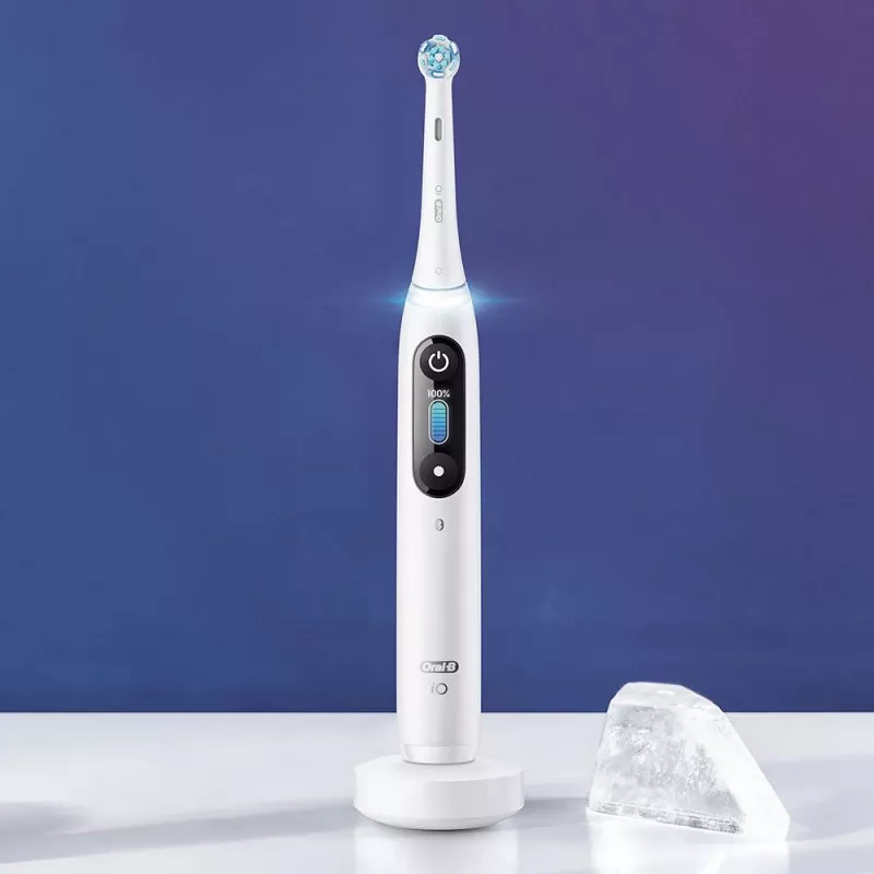 Oral-B iO 4210201363064 elektrinis dantų šepetėlis Suaugusiems Rotacinis dantų šepetėlis Baltas