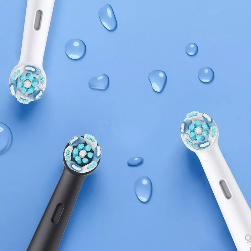 Oral-B iO elektrinis dantų šepetėlis Suaugusieji Rotacinis dantų šepetėlis Juoda