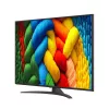 LG NanoCell AI 55NANO81A6A 139,7 cm (55 colių) 4K Ultra HD išmanusis televizorius su „Wi-Fi“, juodos spalvos