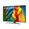 LG NanoCell AI 55NANO81A6A 139,7 cm (55 colių) 4K Ultra HD išmanusis televizorius su „Wi-Fi“, juodos spalvos