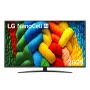LG NanoCell AI 55NANO81A6A 139,7 cm (55 colių) 4K Ultra HD išmanusis televizorius su „Wi-Fi“, juodos spalvos