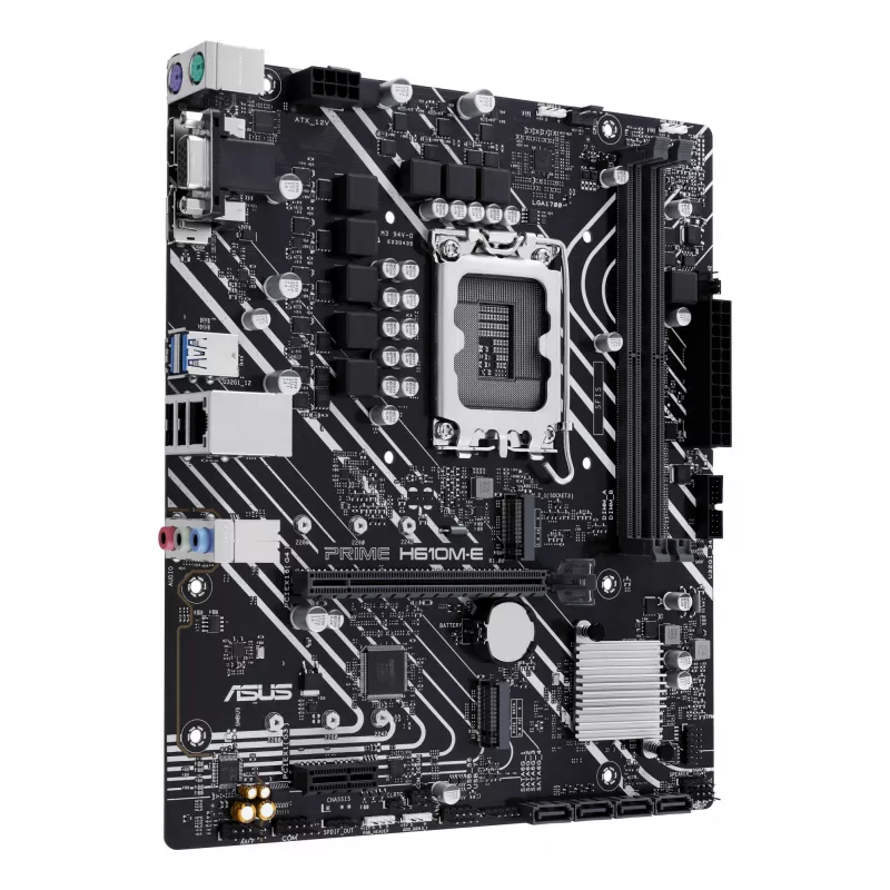 Motininė plokštė ASUS PRIME H610M-E-CSM Intel H610 LGA 1700 micro ATX