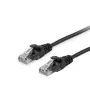 Pataisos kabelis Equip Cat.6 U/UTP RJ-45 1,0 m juodas