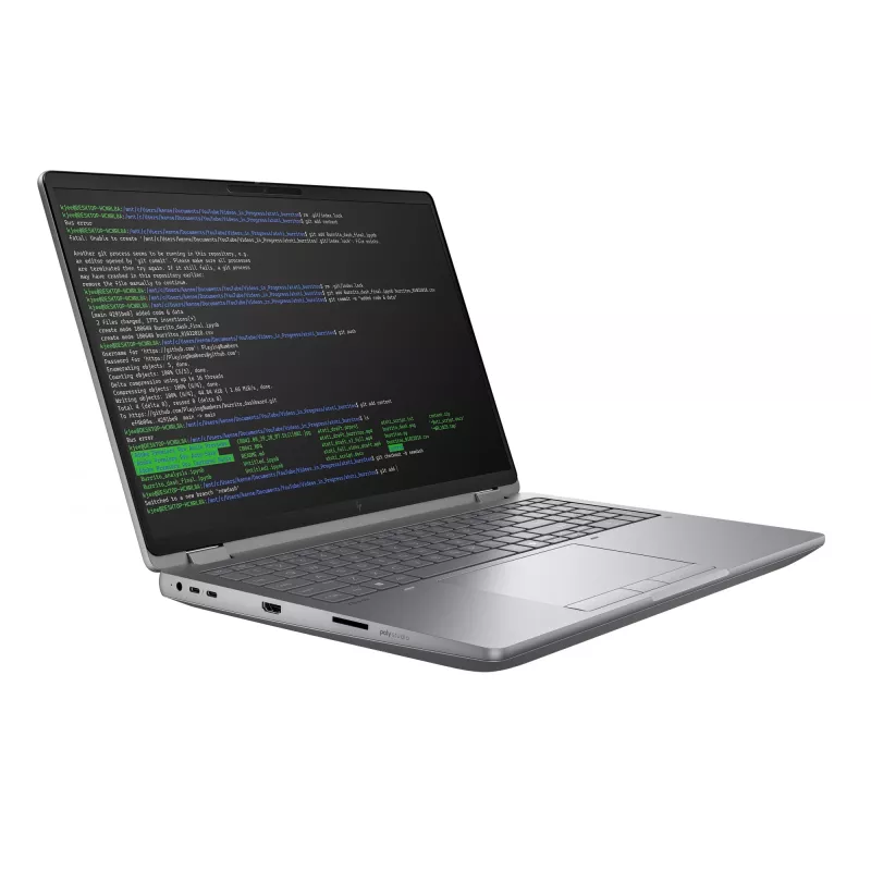HP ZBook Fury G1i Intel Core Ultra 9 285HX 40,6 cm (16 colių) WQXGA 64 GB DDR5-SDRAM Wi-Fi 7 (802.11be) Windows 11 Pro AI darbo stotis, AI kompiuteris