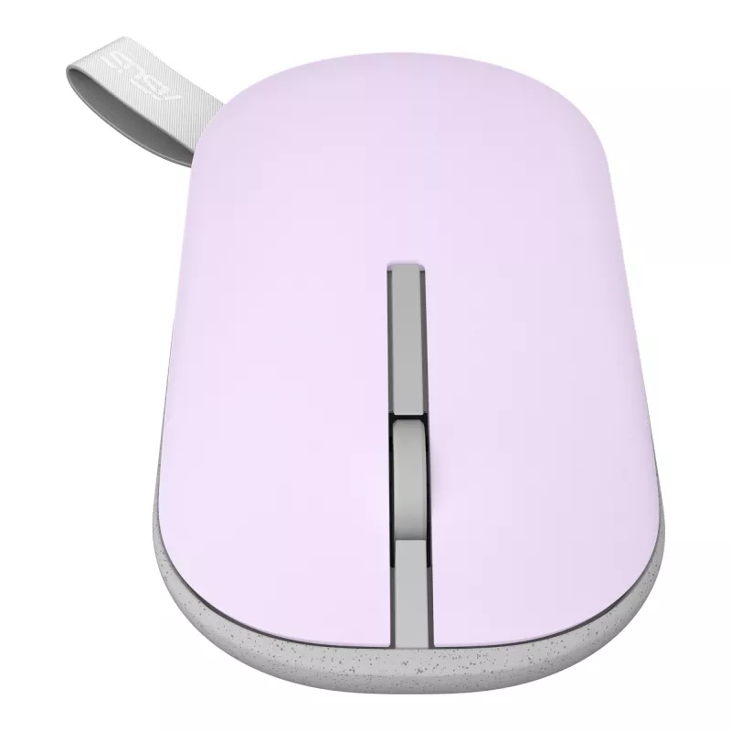 ASUS Marshmallow MD100 pelė, skirta biurui, abiem rankoms, RF belaidė + Bluetooth optinė, 1600 DPI