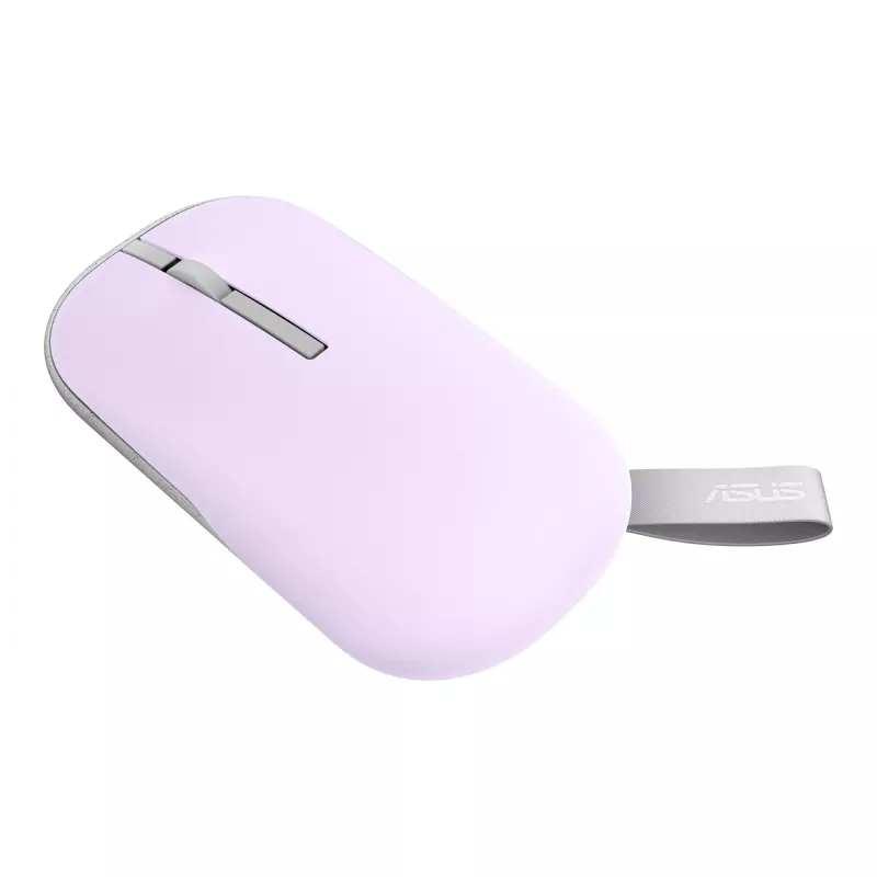 ASUS Marshmallow MD100 pelė, skirta biurui, abiem rankoms, RF belaidė + Bluetooth optinė, 1600 DPI