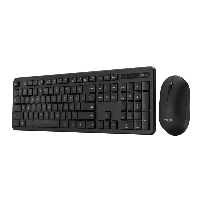 ASUS CW100 klaviatūra Pelė įskaičiuota Universal RF belaidė + USB Juoda