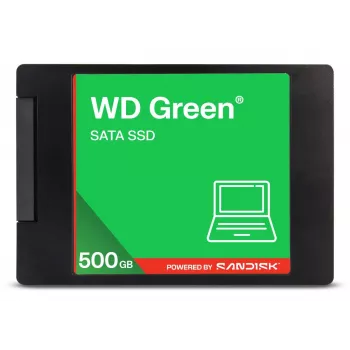 WESTERN DIGITAL SSD - WD Green - 500 GB - SATA 6 Gb/s - 2,5 colio / 7 mm korpuse
