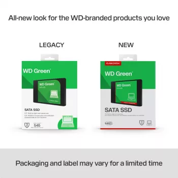 WESTERN DIGITAL SSD - WD Green - 500 GB - SATA 6 Gb/s - 2,5 colio / 7 mm korpuse