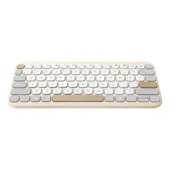 ASUS Marshmallow KW100 belaidė klaviatūra Bluetooth QWERTZ smėlio, pilkos, baltos spalvos