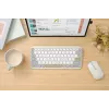 ASUS Marshmallow KW100 belaidė klaviatūra Bluetooth QWERTZ smėlio, pilkos, baltos spalvos
