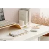 ASUS Marshmallow KW100 belaidė klaviatūra Bluetooth QWERTZ smėlio, pilkos, baltos spalvos