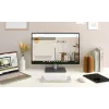 ASUS Marshmallow KW100 belaidė klaviatūra Bluetooth QWERTZ smėlio, pilkos, baltos spalvos