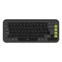 Logitech POP Icon Keys klaviatūra universali Bluetooth QWERTY US International Graphite Green