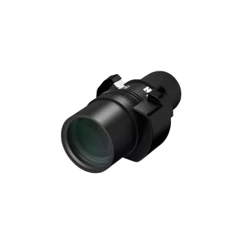 Projektoriaus objektyvas Epson ELPLM11 vidutinio nuotolio 1,0–1,5x priartinimas, 80,6–121,1 mm židinio nuotolis, F1,8–2,4 diafragma — G7000/L1000 serijoms