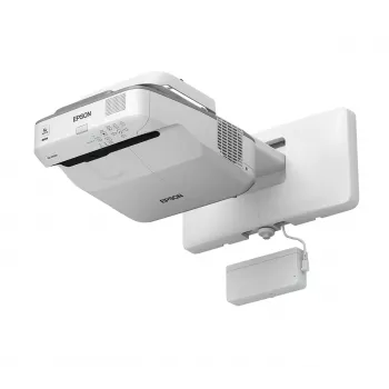 Epson EB-695Wi itin trumpo fokusavimo projektorius 3500 ANSI liumenų 3LCD WXGA (1280x800) Baltas, Pilkas